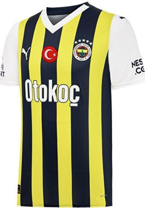Fenerbahçe 2023/2024 İç Saha Forması Erkek Fenerbahçe 2023/2024 İç Saha Forması 77200001 Renkli