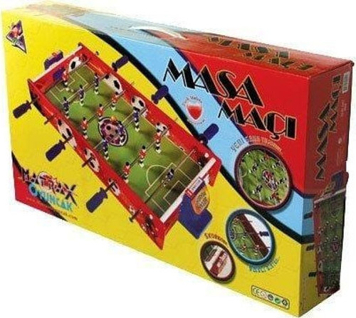 Eğitici Oyuncak Matrax Akçiçek Oyuncak Ahşap Masa Maçı Futbol Oyunu Langırt Orta Kız Erkek Çocuk Eğitici Öğretici Oy