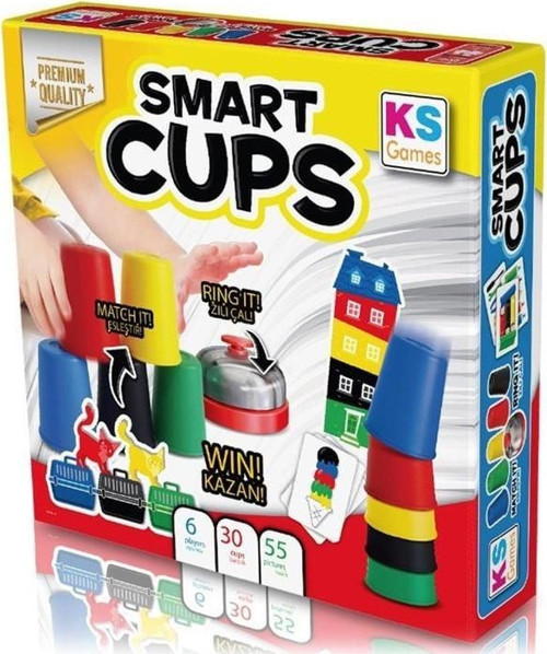 Öğretici Oyuncak Ks Games Smart Cups Bardak Dizme Kutu Oyunu Kız Erkek Çocuk Eğitici Eğitici Oyun