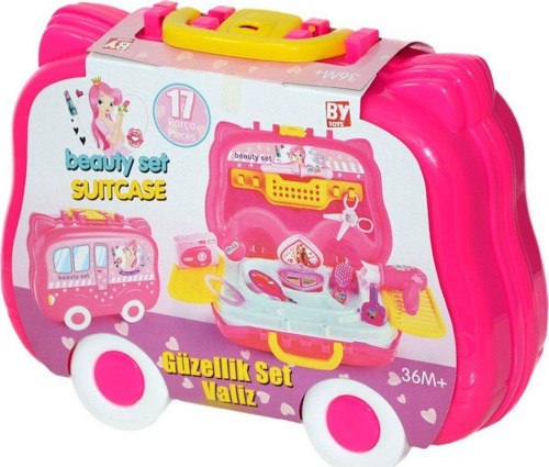Kız Erkek Çocuk Oyuncak 563 BY Toys, Güzellik Set Valiz / +36 ay Kız Erkek Çocuk Eğitici
