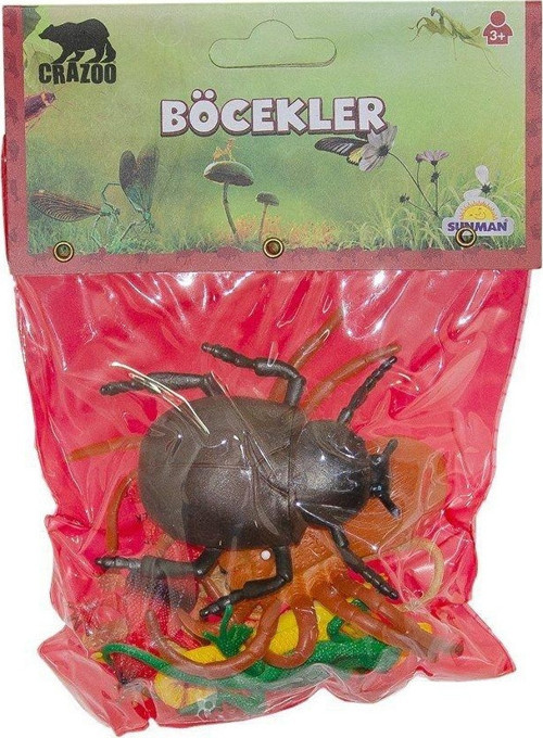 Kız Erkek Çocuk Oyuncak 00707 Böcekler veya Yılanlar Poşetli Hayvan Seti-1adet Stokta Olan Gönderilir Kız Erkek Çocuk Oyunca