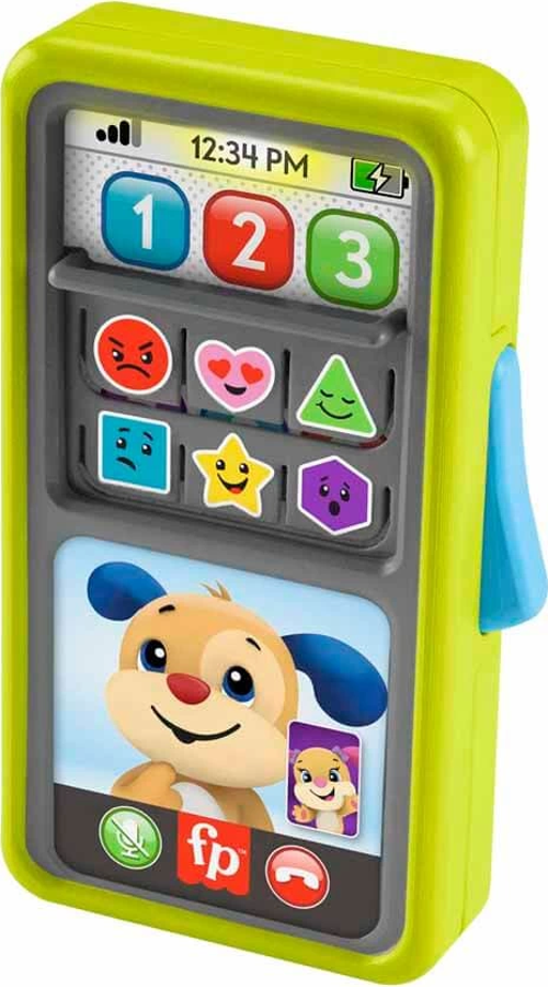 Kız Erkek Çocuk Oyuncak Fisher Price Kaydır ve Öğren Akıllı Telefon HNL48 Kız Erkek Çocuk Eğitici Eğitic