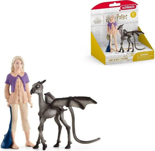 Eğlenceli Oyuncak 42635 Schleich - Hermione Granger ve Crookshanks - Harry Potter Serisi +3 yaş Kız Erkek Çocuk Oyunca