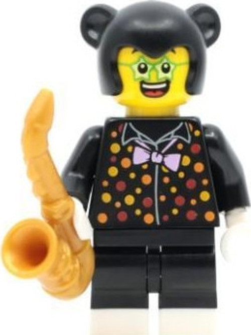 Minifigür Party Cat a fun saxophonist in a cat costume +6 Yaş (1 Parça)