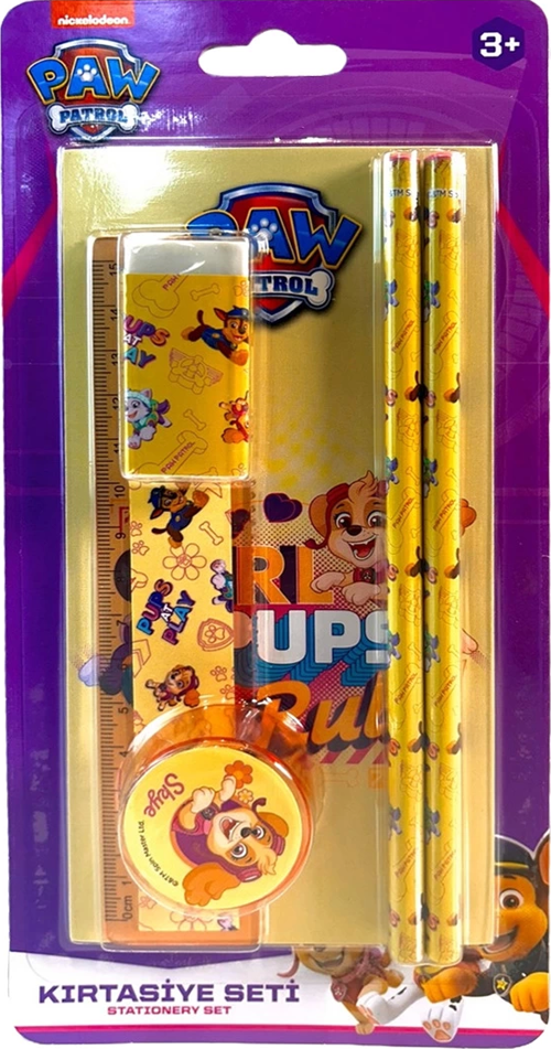 Eğitici Oyuncak Paw Patrol Kırtasiye Seti Kalem Kutulu 6 Parça Kız Erkek Çocuk Eğitici Eğitici O