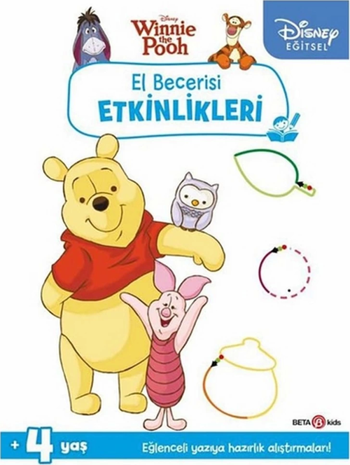 Disney Eğitsel Winnie the Pooh El Becerisi Etkinlikleri Kız Erkek Çocuk Oyuncak Eğitici Oyuncaklar