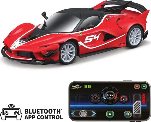 Maisto 1:41 APP Control Kumandalı Metal Araba Ferrari FXX K EVO Kız Erkek Çocuk Oyuncak Eğitici Oyun