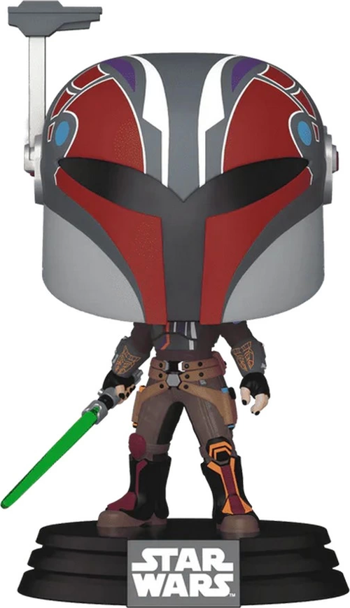 Funko POP Star Wars: Ahsoka S2 - Sabine Wren Kız Erkek Çocuk Oyuncak Eğitici Oyuncaklar