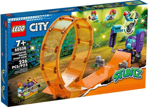 60338 Lego City - Şempanze Yumruğu Gösteri Çemberi, 226 parça, +7 yaş Kız Erkek Çocuk Oyuncak Eğitic