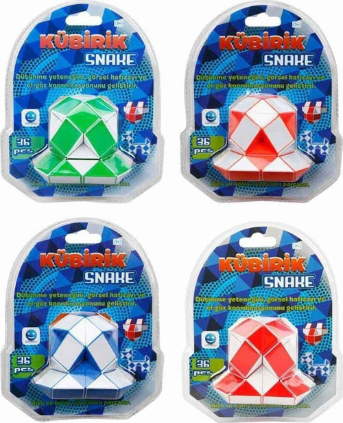 Kübirik Snake Zeka Küpü-1adet Stokta Olan Gönderilir Kız Erkek Çocuk Oyuncak Eğitici Oyuncaklar