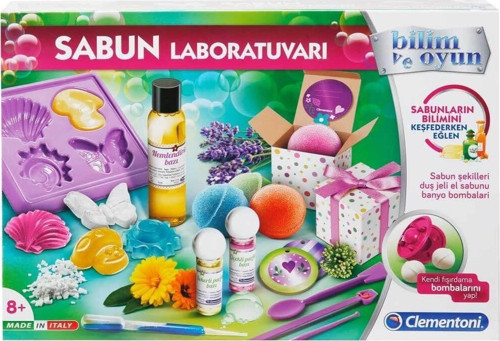 64433 Bilim ve Oyun - Sabun Laboratuvarı / +8 yaş Kız Erkek Çocuk Oyuncak Eğitici Oyuncaklar