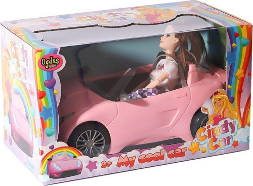 02612 Cindy Car Bebekli -1adet Stokta Olan Gönderilir Kız Erkek Çocuk Oyuncak Eğitici Oyuncaklar