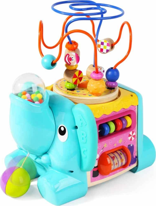 Woody 5 Fonksiyonlu Aktivite Oyun Seti Kız Erkek Çocuk Oyuncak Eğitici Oyuncaklar