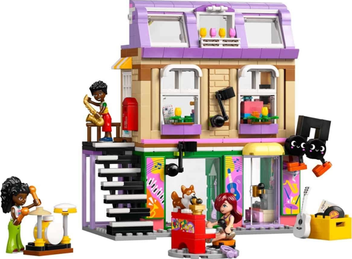 LEGO Friends Müzik Mağazası ve Daire 42653 Kız Erkek Çocuk Oyuncak Eğitici Oyuncaklar