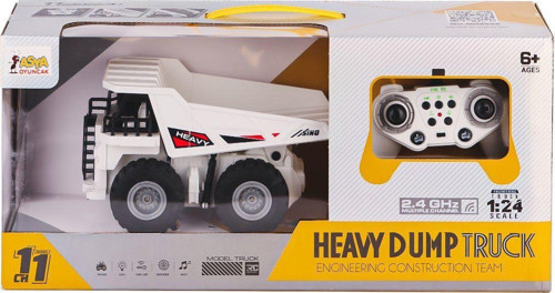 A8196-QH9008 Kumandalı Ağır Döküm Kamyon 1:24 -Asya Oyuncak Kız Erkek Çocuk Oyuncak Eğitici Oyuncakl