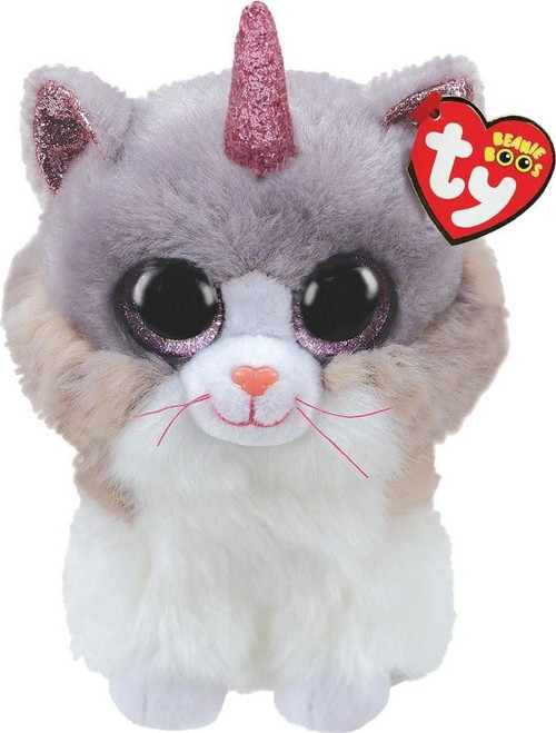Ty Beanie Boos Peluş Unicorn Kedi Asher 22cm Kız Erkek Çocuk Oyuncak Eğitici Oyuncaklar