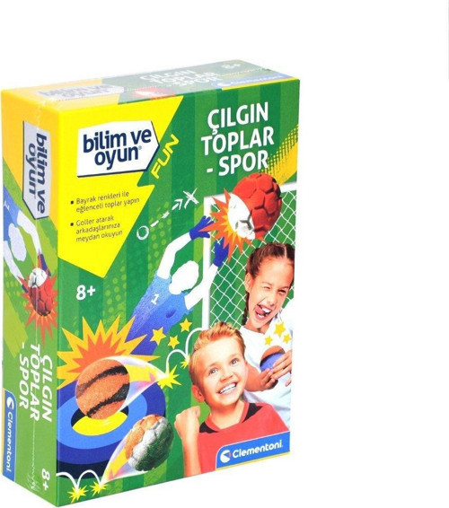 64323 Çılgın Toplar - Spor - Bilim ve Oyun / +7 yaş Kız Erkek Çocuk Oyuncak Eğitici Oyuncaklar