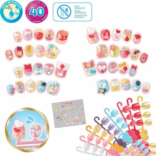35059 AquaBeads Kalpler ve Kurdeleler - Yedek Tırnak Paketi +4 yaş Kız Erkek Çocuk Oyuncak Eğitici O