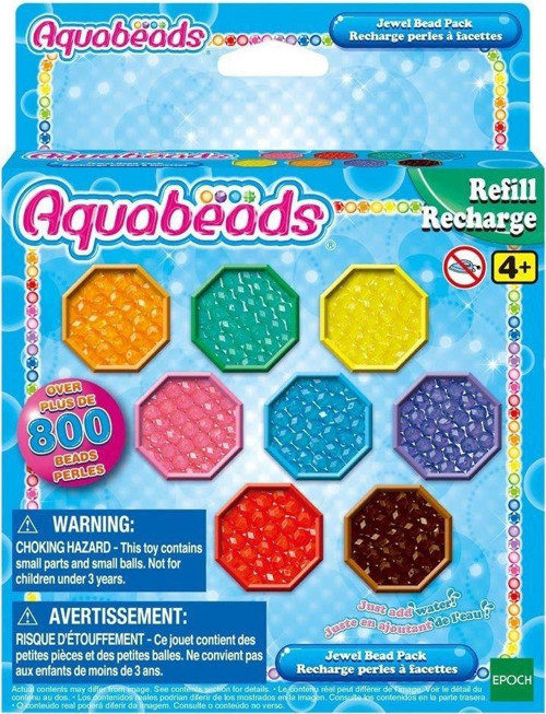 31520 Epoch AquaBeads Kristal Boncuk Paketi - Yedek Paket, 800 parça +4 yaş Kız Erkek Çocuk Oyuncak
