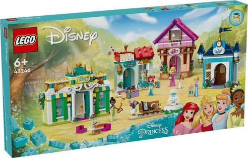 43246 Lego Disney Prensesleri Pazar Macerası 817 parça +6 yaş Kız Erkek Çocuk Oyuncak Eğitici Oyunca