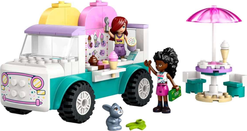 LEGO Friends Heartlake City Dondurma Kamyonu 42644 Kız Erkek Çocuk Oyuncak Eğitici Oyuncaklar