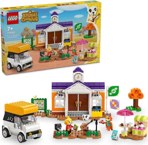77052 Lego Animal Crossing K.K. Meydan Konseri 550 parça +7 yaş Kız Erkek Çocuk Oyuncak Eğitici Oyun