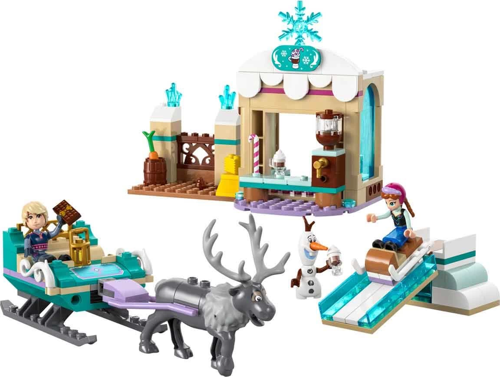 LEGO Disney Frozen Anna’nın Kızak Macerası 43256 Kız Erkek Çocuk Oyuncak Eğitici Oyuncaklar