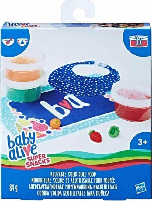 C2727 Baby Alive Super Snacks Yedek Mama Paketi +3 yaş Kız Erkek Çocuk Oyuncak Eğitici Oyuncaklar
