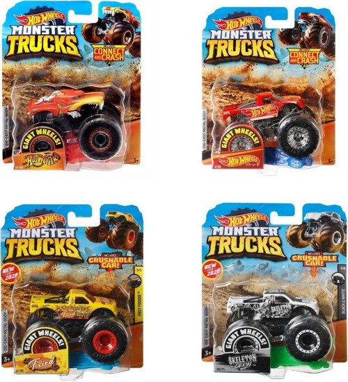 FYJ44 Hot Wheels, Monster Trucks 1:64 Arabalar - 1adet fiyatıdır Kız Erkek Çocuk Oyuncak Eğitici Oyu