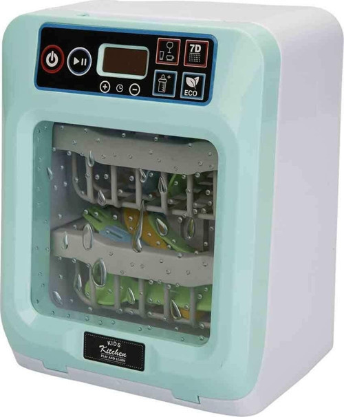 Öğretici Oyuncak Hommy Sesli ve Işıklı Yeşil Çamaşır Makinesi Kız Erkek Çocuk Eğitici Eğitici Oyu