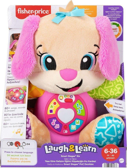 Kız Erkek Çocuk Oyuncak JFD25 Fisher Price Eğtici Köpekçik-Yaşa Göre Gelişim Türkçe Kız Erkek Çocuk Eğitici
