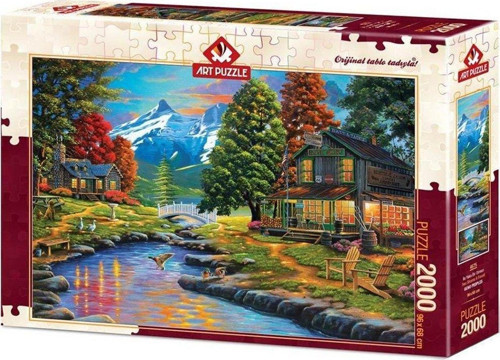 Eğitici Oyuncak 4574 Art Puzzle Yaz Yağmuru, Paris 2000 parça Puzzle / +15 yaş Kız Erkek Çocuk Eğitici Öğretici Oyun