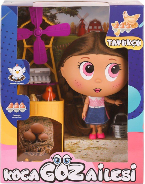 Eğitici Oyuncak BLD291 Koca Göz Ailesi Peri Kızı -Birliktoys Kız Erkek Çocuk Eğitici Eğitici Oyu