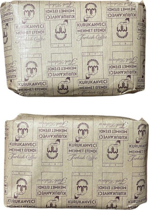 Mehmet Efendi 2 X 500 Gr. Taze Kavrulmuş Günlük Türk Kahvesi Anında Taze Çekilmiş