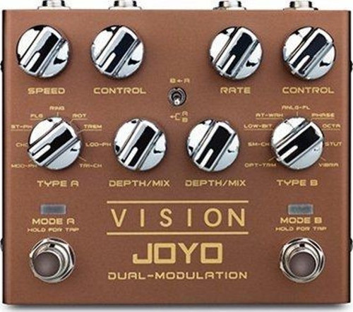 R09VISION Çift Kanallı Gitar Modülasyon Pedalı