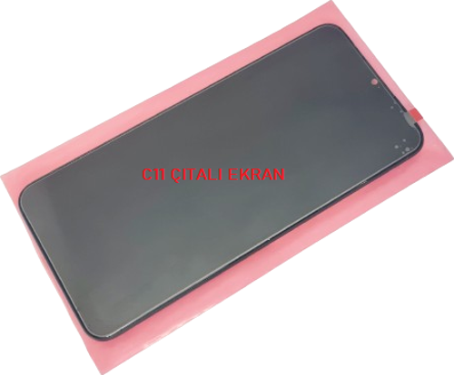 Oppo Realme C11 (RMX2185) Lcd Ekran Dokunmatik Orijinal (ÇITALI)