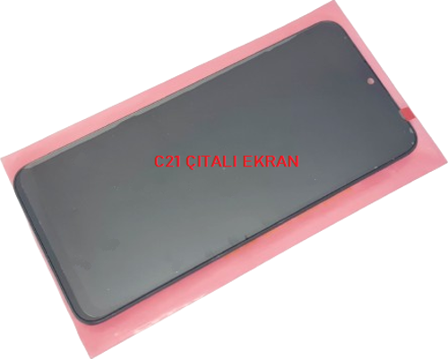 Oppo Realme C21 (RMX3201) Lcd Ekran Dokunmatik Orijinal (ÇITALI)