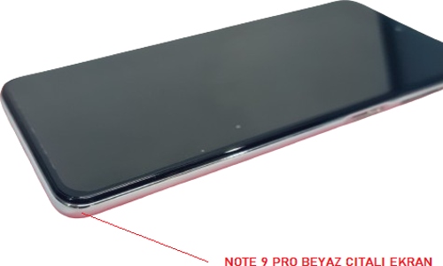 Xiaomi Redmi Note 9 Pro Lcd Ekran Dokunmatik Orijinal (ÇITALI BEYAZ)