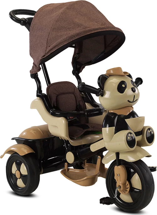 Baby Hope Little Panda Bebek Bisikleti Kahve Kız Erkek Çocuk Oyuncak Eğitici Oyuncaklar