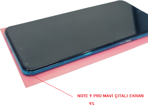 Xiaomi Redmi Note 9S Lcd Ekran Dokunmatik Orijinal (ÇITALI MAVİ)
