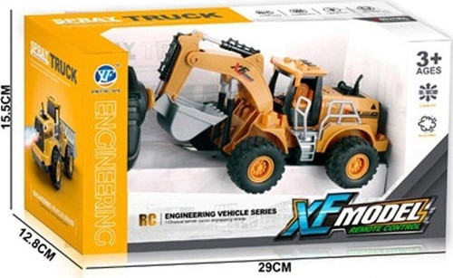 XF-Vardem Uzaktan Kumandalı Full Fonksiyon Şarjlı Buhar Atan Kazıcı -Yükleyici Kız Erkek Çocuk Oyunc