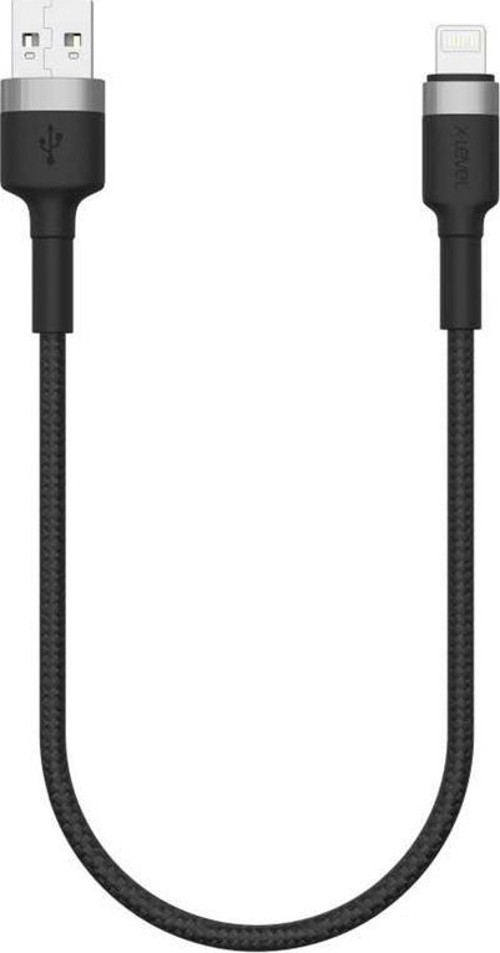 X-SharkMini USB-A to Lightning Tüm iPhonelarla Uyumlu 30 Cm Hızlı Şarj Ve Data Kablosu Xlevel