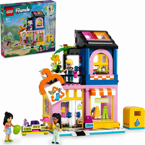 LEGO Friends Vintage Giyim Mağazası 42614 Kız Erkek Çocuk Oyuncak Eğitici Oyuncaklar