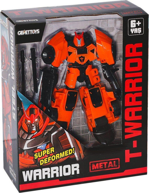 LJ1654 Metal Dönüşebilen Robot -Gepettoys Kız Erkek Çocuk Oyuncak Eğitici Oyuncaklar