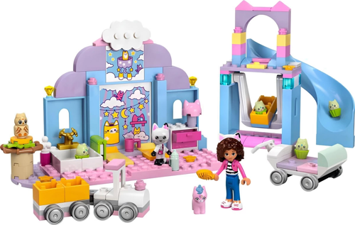 LEGO Gabby’s Dollhouse Gabby’nin Kedicik Bakım Odası 10796 Kız Erkek Çocuk Oyuncak Eğitici Oyuncakla