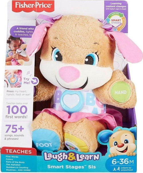 FPP83 Fisher-Price® Yaşa Göre Gelişim Eğtici Köpekçiğin Kız Kardeşi Kız Erkek Çocuk Oyuncak Eğitici