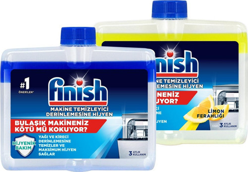 250 ml 2 li Paket Bulaşık Makinesi Temizleyici