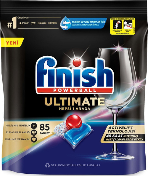 Quantum Ultimate Bulaşık Makinesi Tableti 85 li