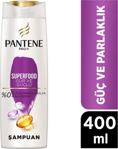 Şampuan 400 Ml Süperfood Gür Ve Güçlü