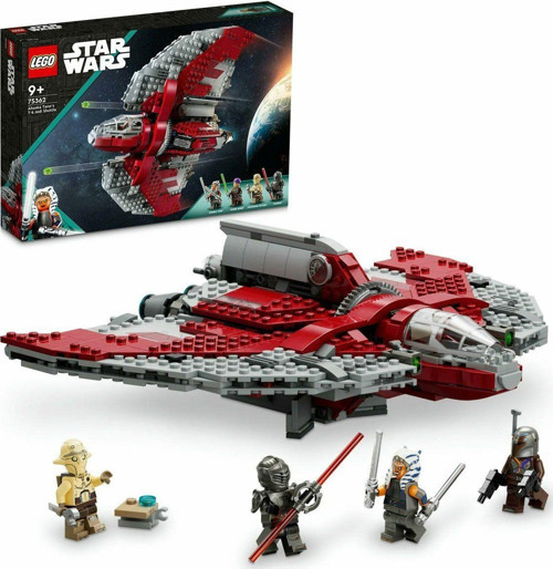 75362 LEGO® Star Wars Ahsoka Tano'nun T-6 Jedi Mekiği 601 parça +9 yaş Kız Erkek Çocuk Oyuncak Eğiti